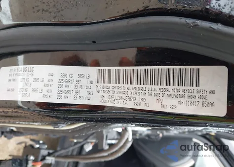 2017 Jeep Cherokee Latitude Fwd from USA, damaged, VIN 1C4PJLCB0HW578764